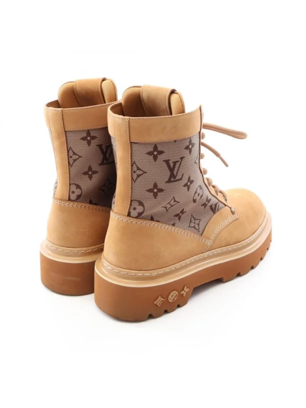 Louis Vuitton Boots Ranger Line Monogram an Suede